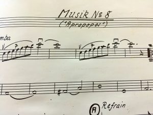 Noten des Musicals Mr. Poppcorn